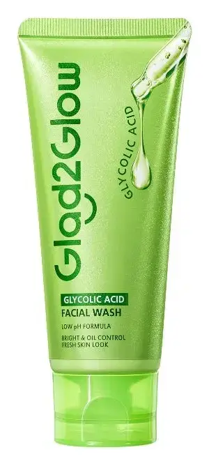Glad2Glow Glycolic Acid Facial Wash