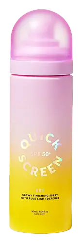 The Quick Flick Quick Screen SPF 50+ Set Finishing Spray With Blue Light Defence