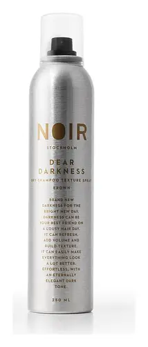 Noir Stockholm Dear Darkness Dry Shampoo Texture Spray Brown