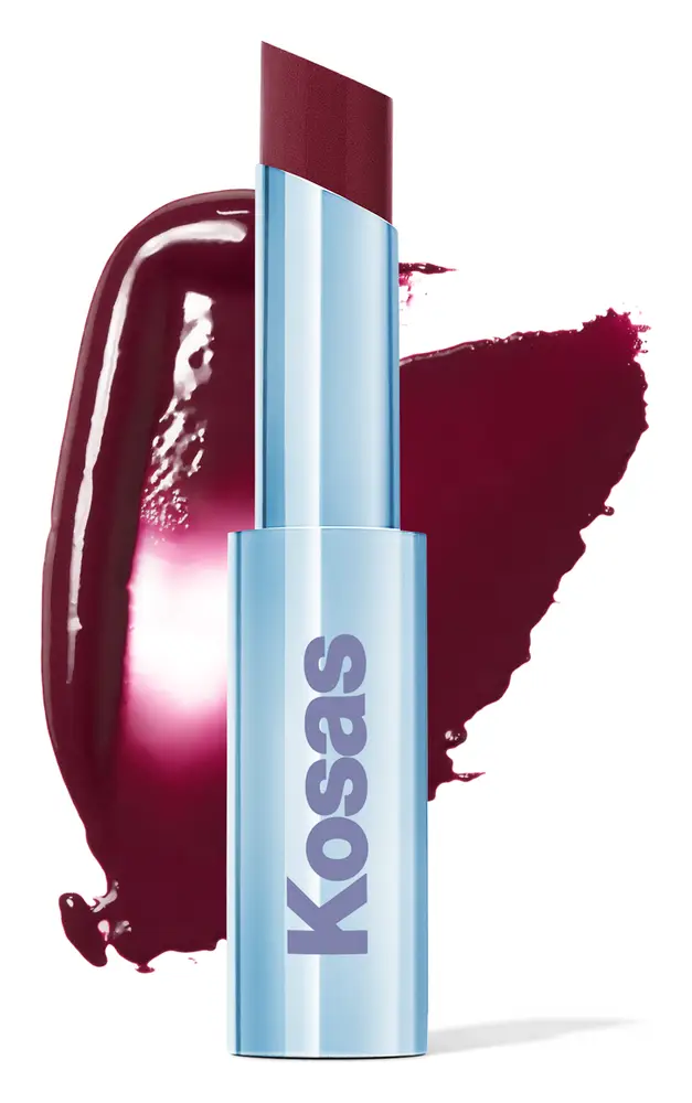 Kosas Wet Stick Moisturizing Lip Shine Bikini Blaze
