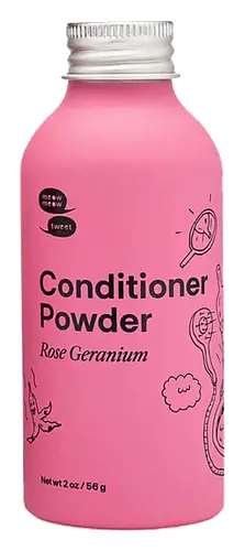 Meow Meow Tweet Conditioner Powder Rose Geranium