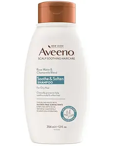 Aveeno Rose Water & Chamomile Blend Soothe & Soften Shampoo