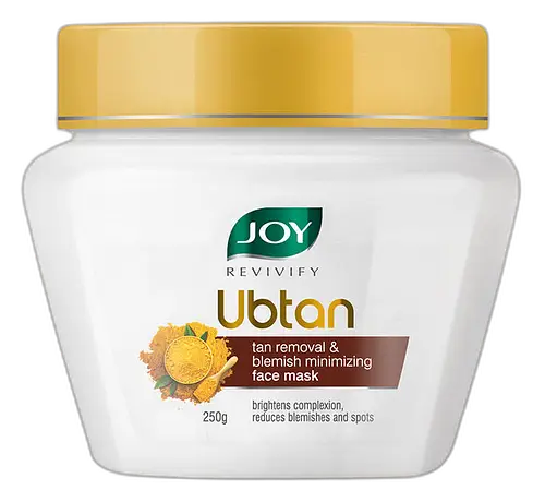 Joy Beautiful By Nature Ubtan Tan Removal + Blemish Minimizing Face Mask