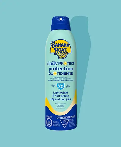 Banana Boat Daily protect sunscreen spray spf 30