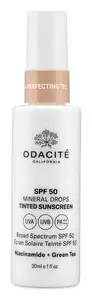 Odacité California SPF 50 Tinted Mineral Drops 02 Light Medium
