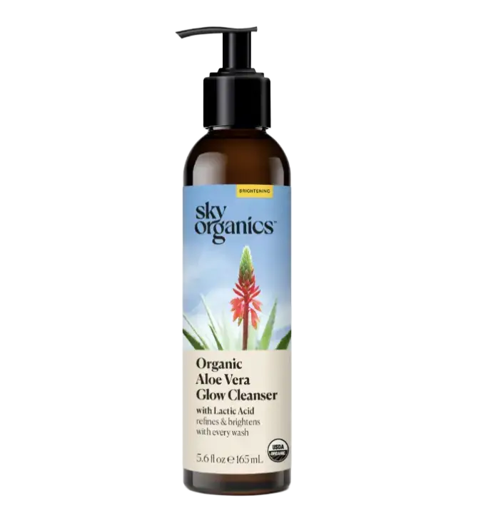 Sky Organics Organic Aloe Vera Glow Cleanser