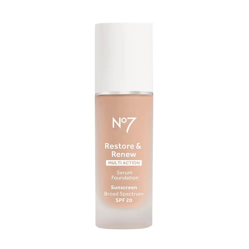 No7 Restore & Renew Multi Action Serum Foundation Porcelain