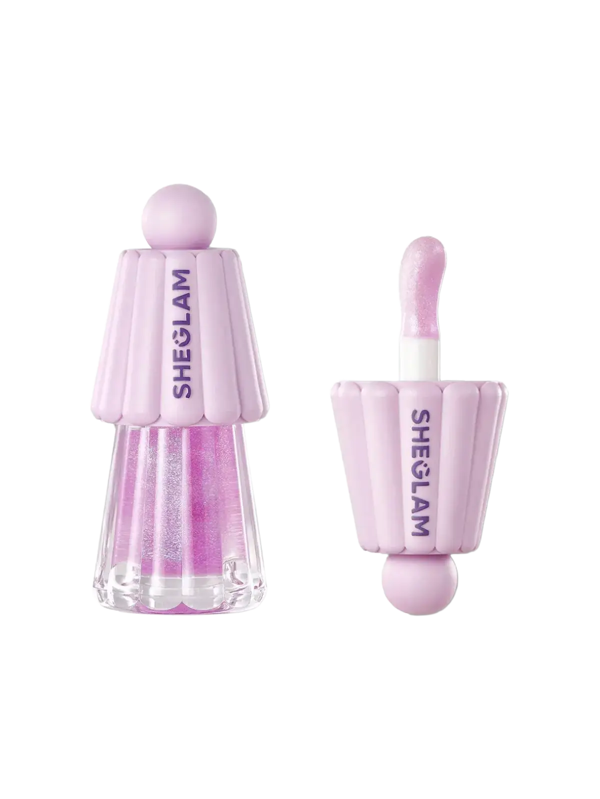 SHEGLAM Jelly Wow Hydrating Glitter Lip Oil Princess Vibes
