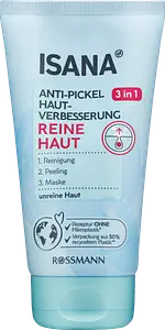 ISANA Anti-Pickel Hautverbesserung Reine Haut 3 In 1