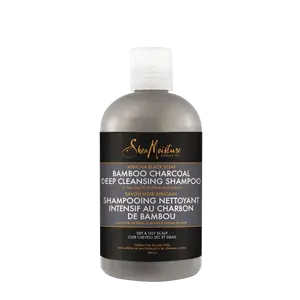 Shea Moisture African Black Soap Bamboo Charcoal Deep Cleansing Shampoo