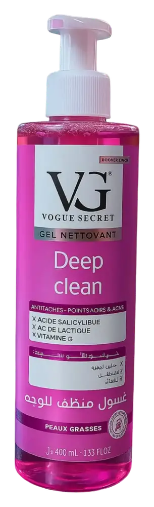 Vogue Secret Deep Clean Gel Cleaner