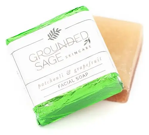 Grounded Sage Patchouli and Grapefruit Facial Soap