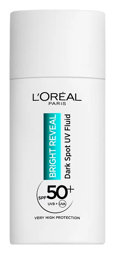 L'Oreal Bright Reveal Dark Spot UV Fluid SPF 50+ With Niacinamide UK