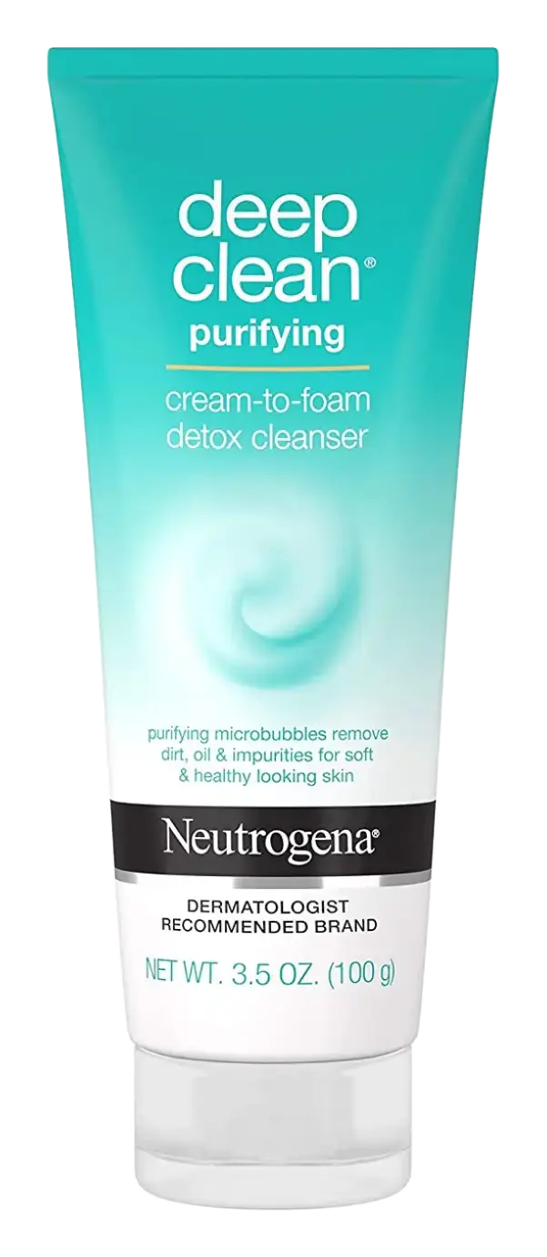 Neutrogena Deep Clean Purifying Cream-to-Foam Detox Cleanser