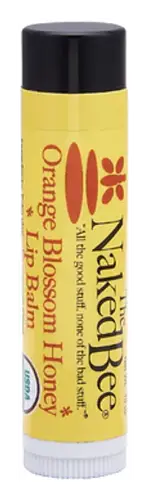 The Naked Bee Orange Blossom Honey Organic Lip Balm
