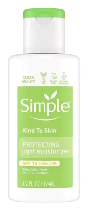 Simple Skincare Protecting Light Moisturizer SPF 15 US