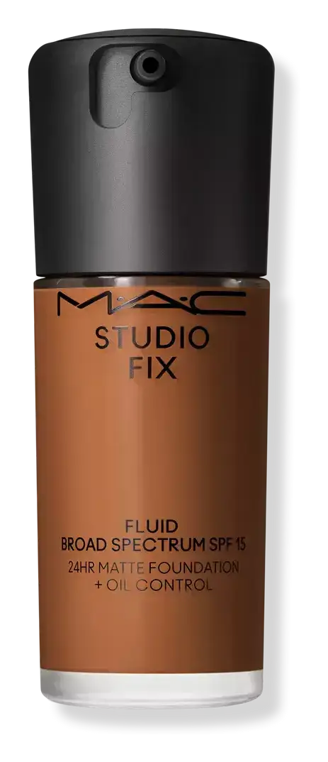 Mac Cosmetics Studio Fix Fluid SPF 15 24HR Matte Foundation + Oil Control NC50