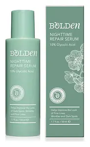 Bolden Nightime Repair Serum With 10% Glycolic Acid