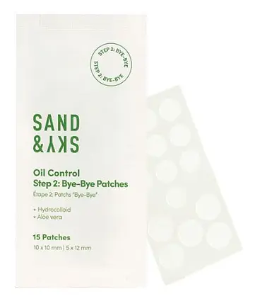 Sand and Sky Oil Control Dual Action Blemish Patches Bye-Bye Patches