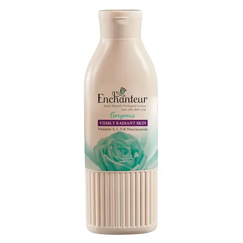 Enchanteur Satin White Perfumed Lotion Gorgeous