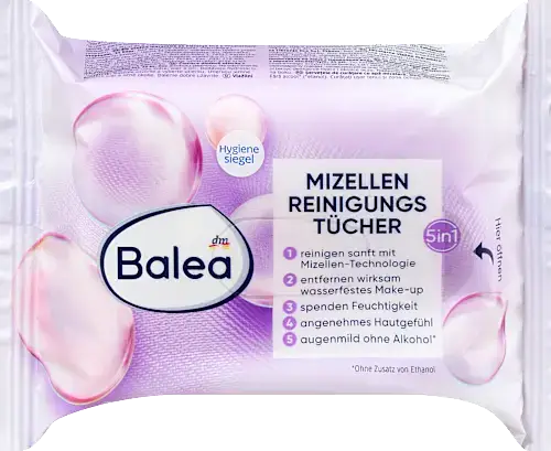 Balea Mizellen Reinigungstücher