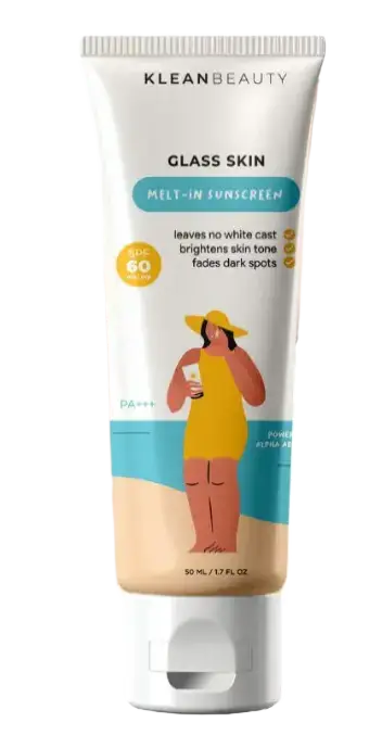 Klean. Glass Skin Melt-In Sunscreen SPF 60