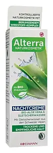 Alterra Naturkosmetik Nachtcreme Bio-Aloe Vera & Gletscherwasser
