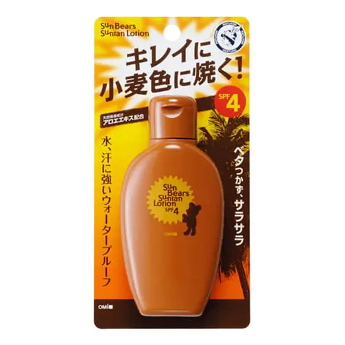 OMI Menturm Sun Bears Suntan Lotion SPF4