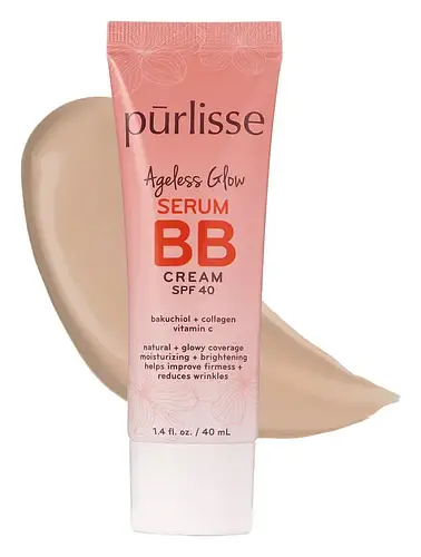Purlisse Ageless Glow Serum BB Cream SPF 40 Light neautral