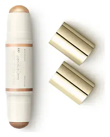 KIKO Milano Gold Reflections Sculpt & Highlight Face Stick 02 Medium & Gold