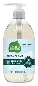 Seventh Generation Hand Soap, Free & Clear Unscented