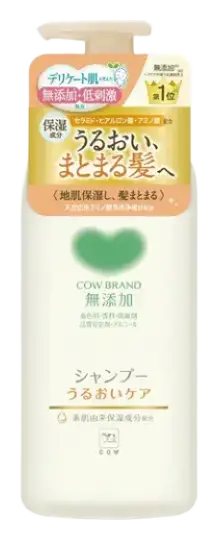 Cow Brand Mutenka Additive-Free Shampoo Moisturizing Care
