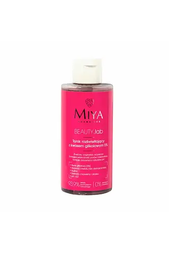 Miya Cosmetics Tonik Rozświetlający Z Kwasem Glikolowym 5%