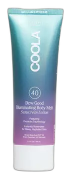 COOLA Dew Good Illuminating Body Melt Lotion SPF 40