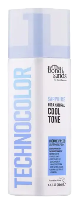 bondi sands Technocolor 1 Hour Express Self Tanning Foam Sapphire