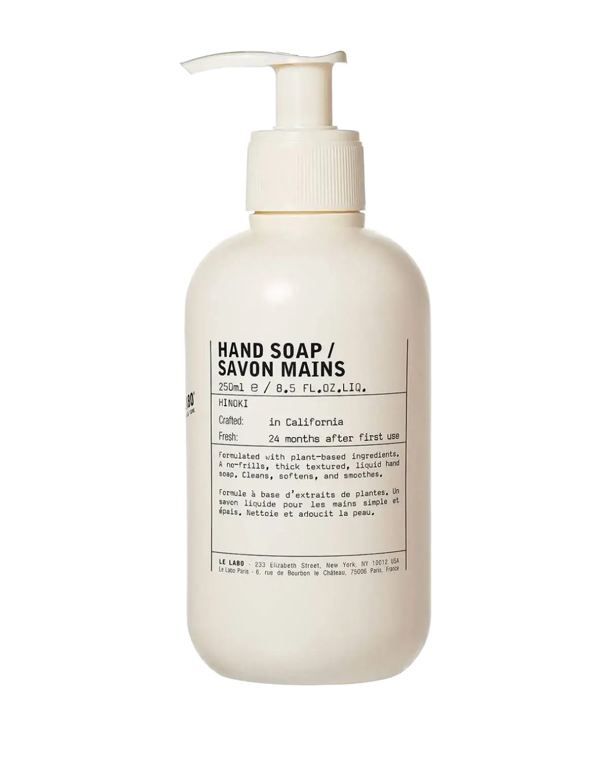 Le Labo Fragrances Hand Soap Hinoki