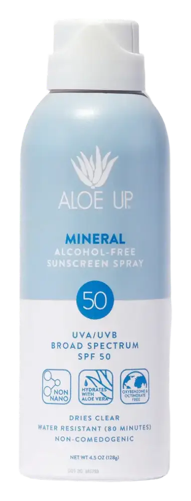 Aloe Up Mineral SPF 50 Continuous Spray Sunscreen