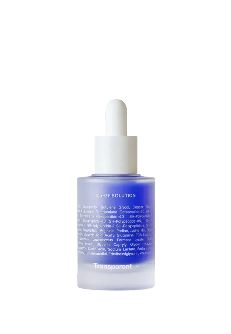 Transparent Lab Cu-GF Solution