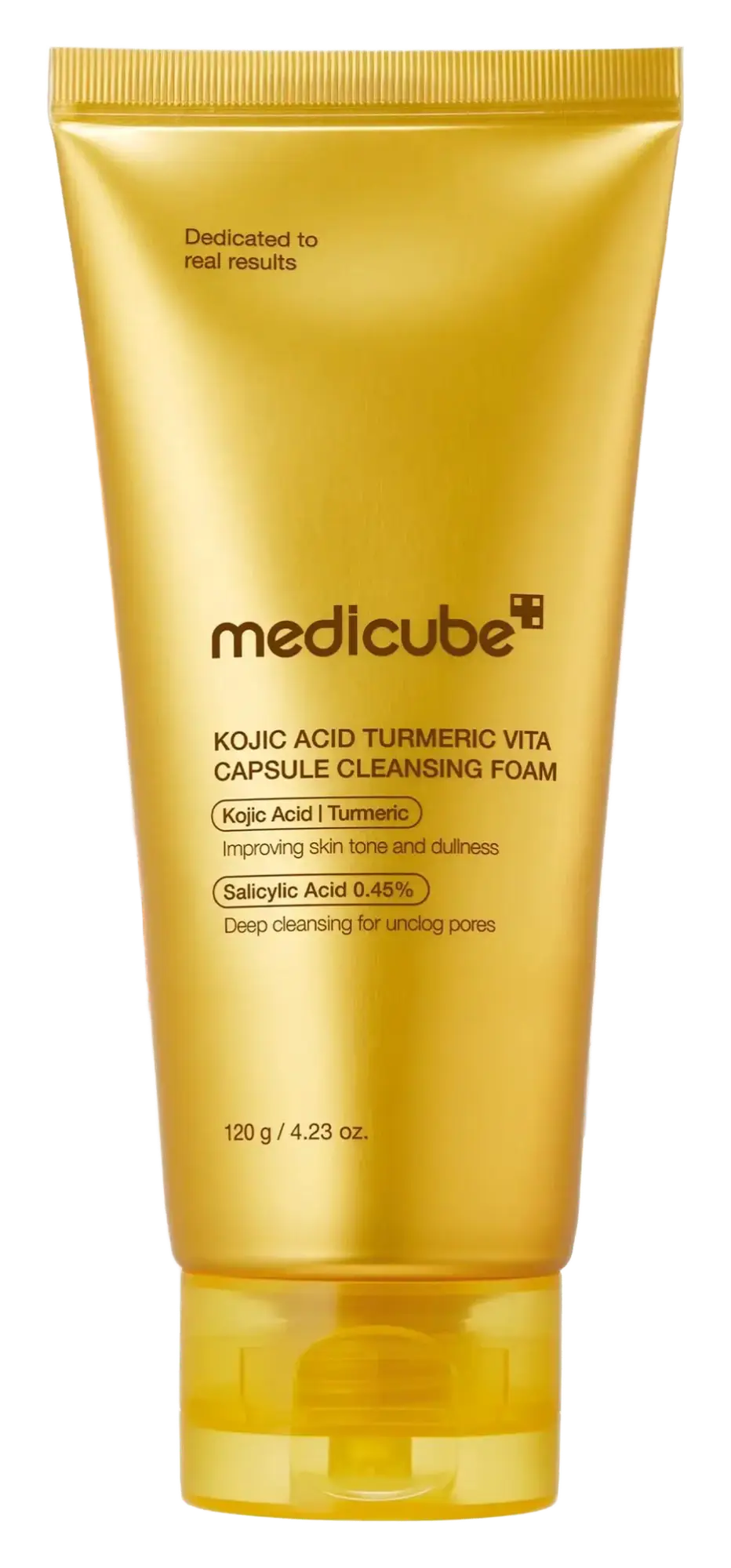 MediCube Kojic Acid Turmeric Vita Capsule Cleansing Foam
