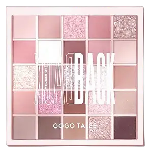 Gogotales 25 Colors Eyeshadow Palette #201 Smoke Purple Rose