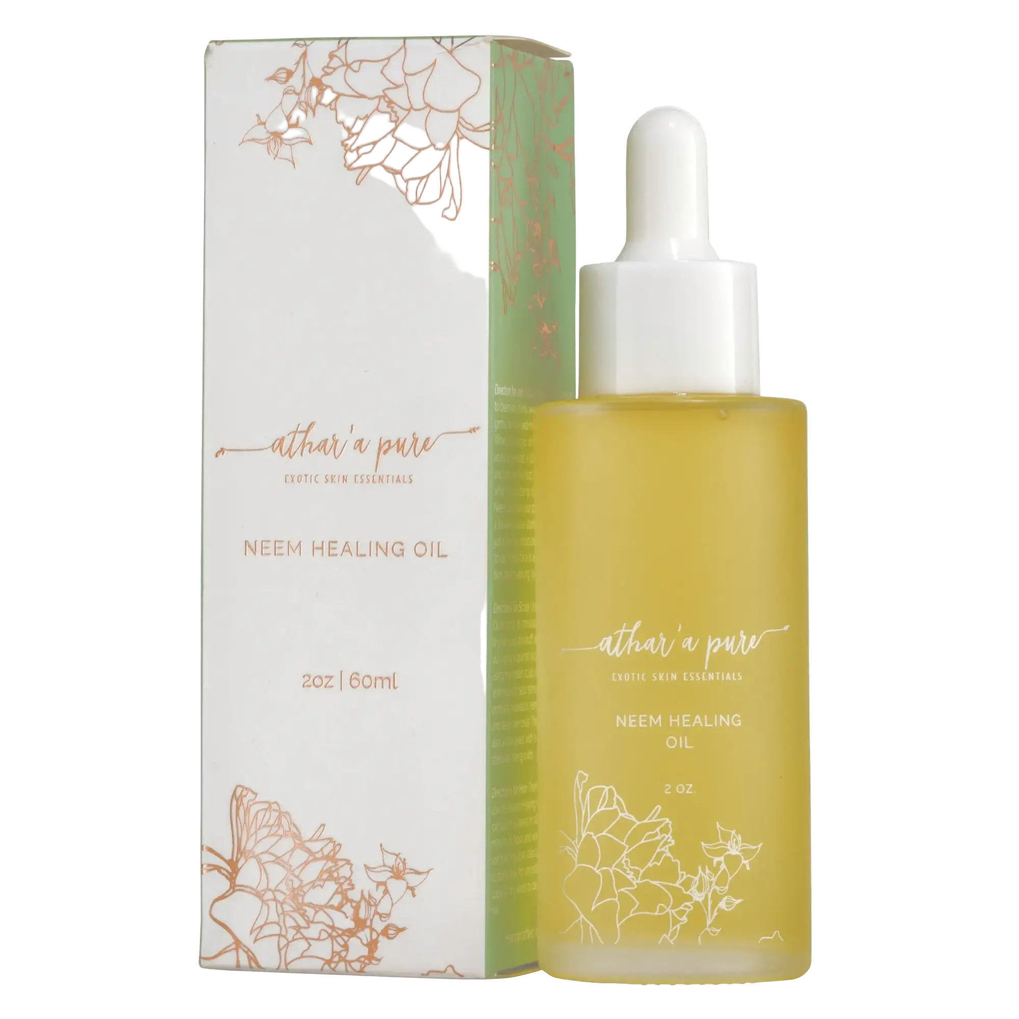 Athar'a Pure Neem Healing Oil for Skin, Hair and Nails