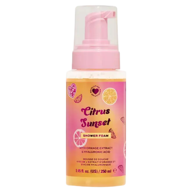 Revolution Beauty I Heart Revolution Shower Foam Citrus Sunset