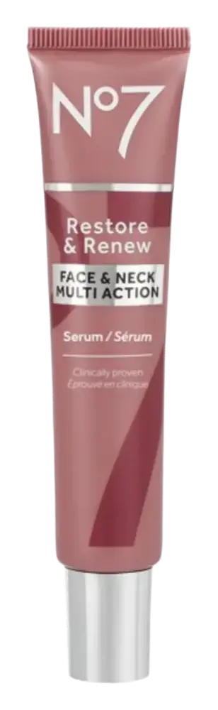No7 Restore & Renew Multi Action Face & Neck Serum