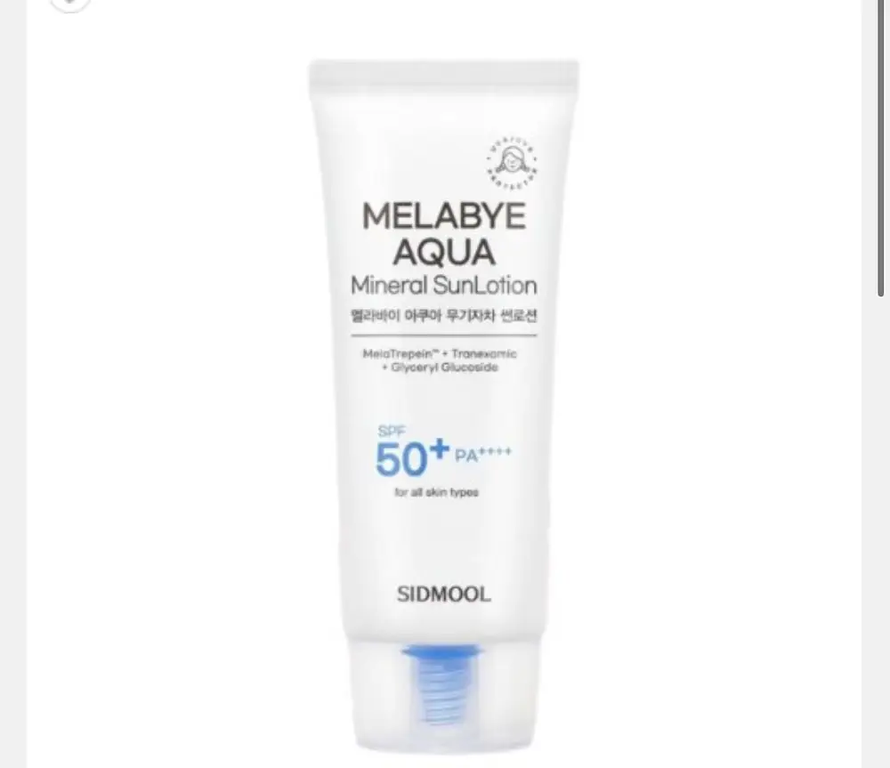 Sidmool Melabye Aqua Mineral Sun Lotion 50+ PA++++ 50g