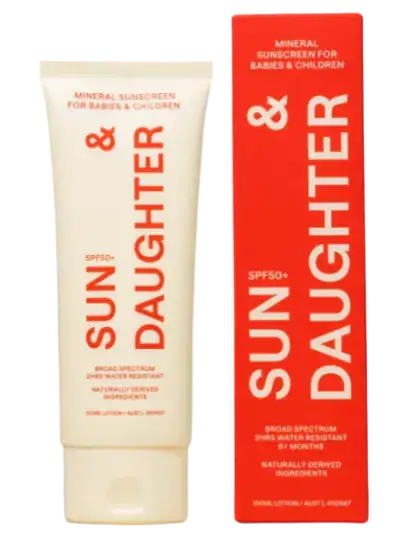 Sun & Daughter Mineral Sunscreen For Babies & Children SPF 50+