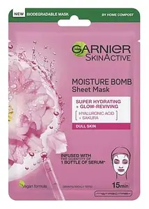 Garnier Moisture Bomb Sheet Mask Sakura