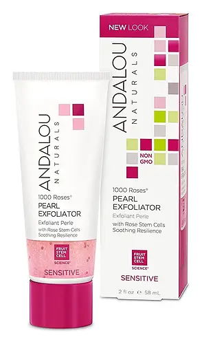 Andalou Naturals Sensitive 1000 Roses Pearl Exfoliator