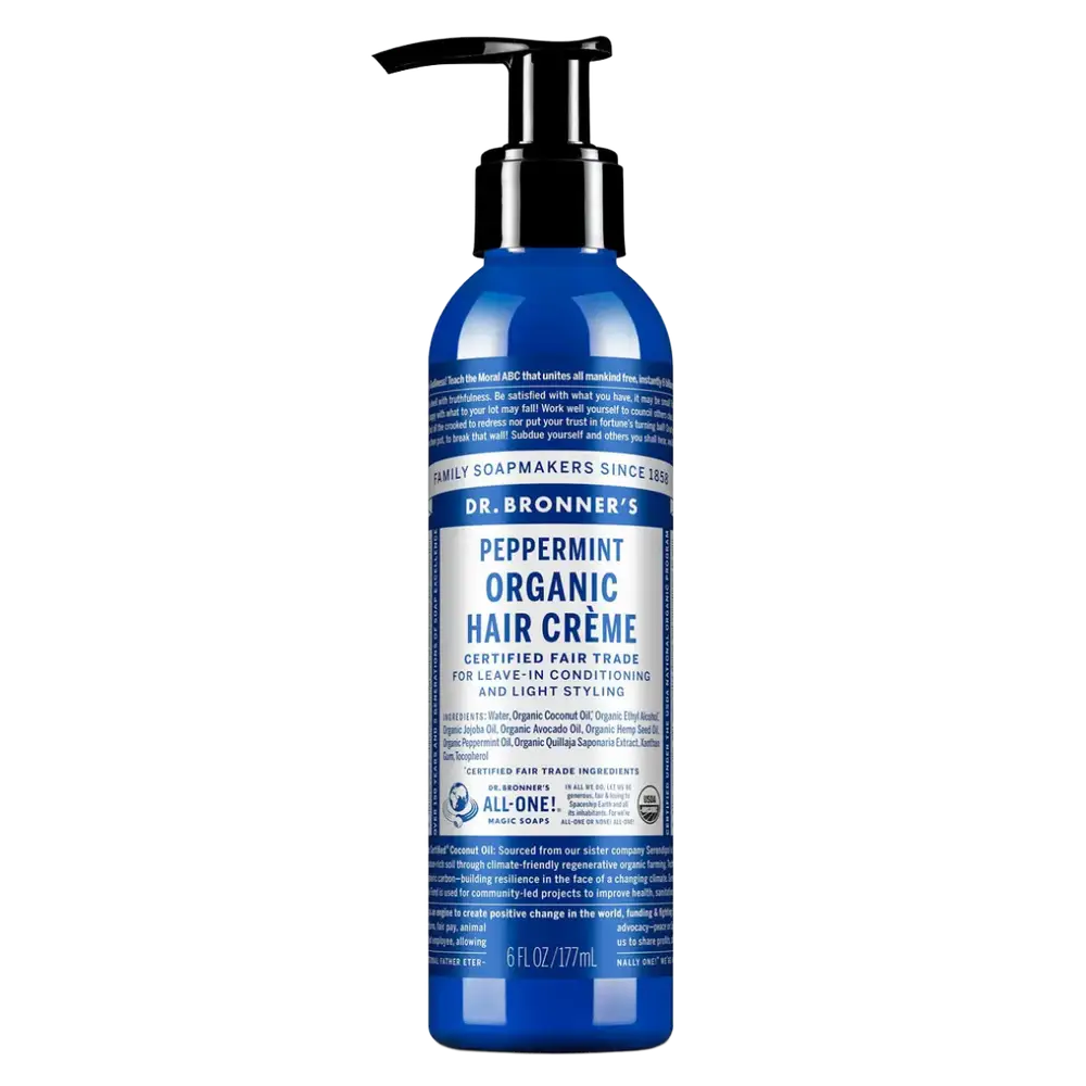 Dr. Bronner's Peppermint Organic Hair Creme