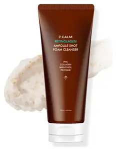 P.Calm Retinolagen Ampoule Shot Foam Cleanser