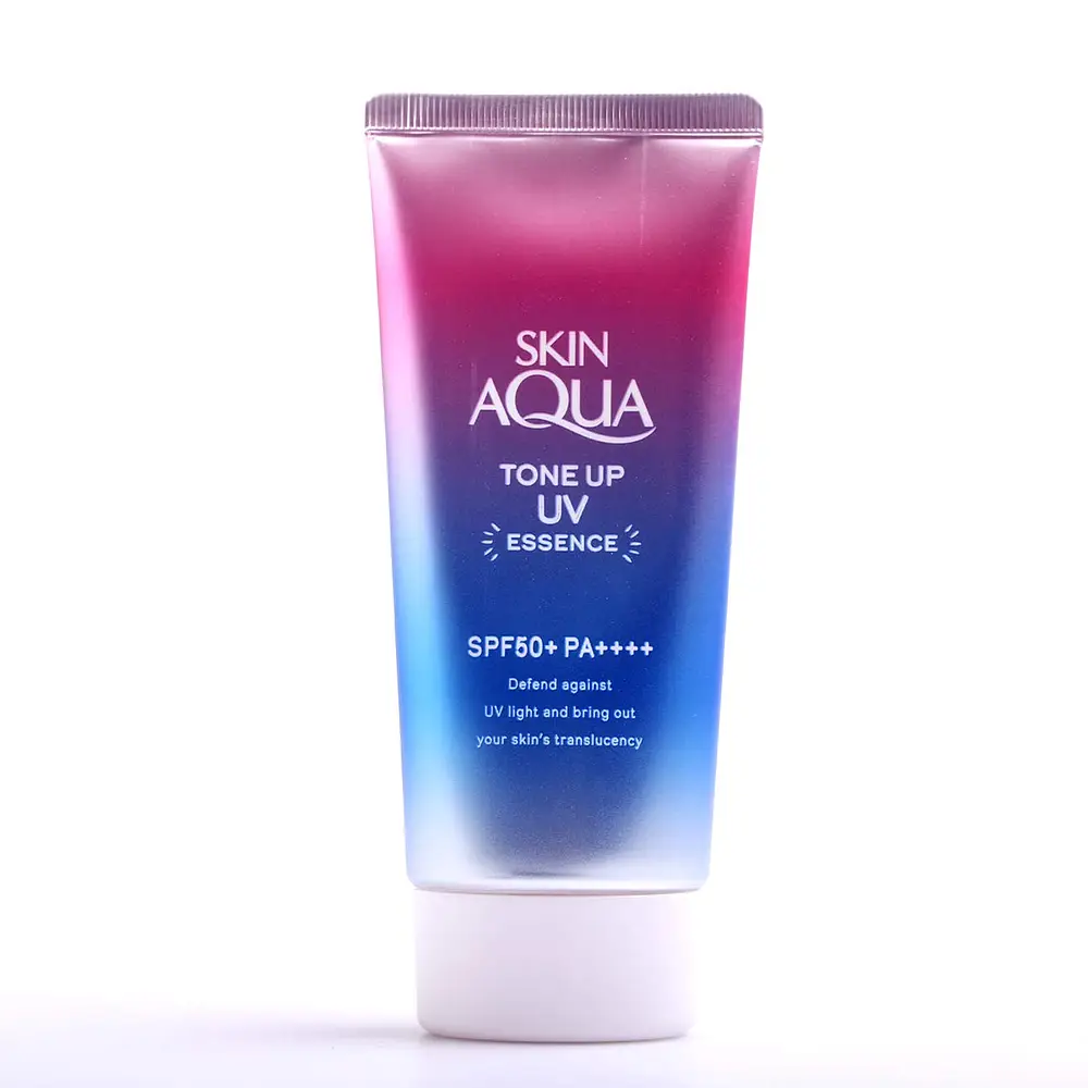 Rohto Mentholatum Skin Aqua Tone Up UV Essence SPF 50+ PA++++ Lavender
